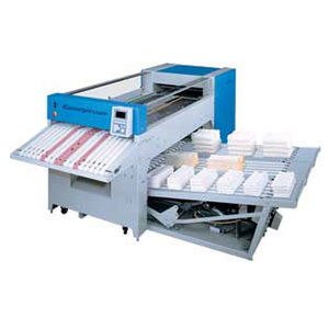 máquina plegadora de tejidos