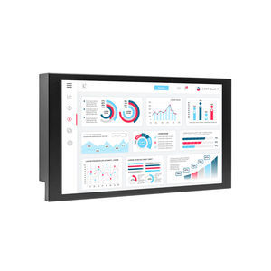 monitor con pantalla táctil resistiva de 5 hilos