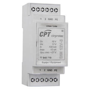 protector de sobretensión para aplicaciones de telecomunicaciones