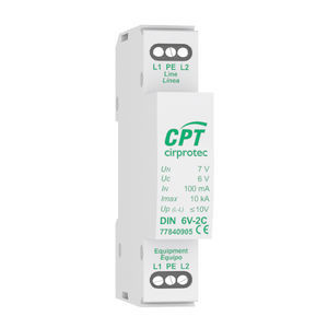 protector de sobretensión para aplicaciones de telecomunicaciones 1