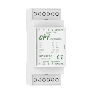 protector de sobretensión para aplicaciones de telecomunicaciones 1
