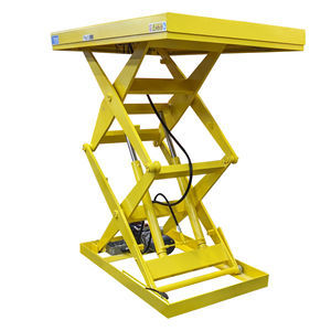 mesa elevadora de doble tijera
