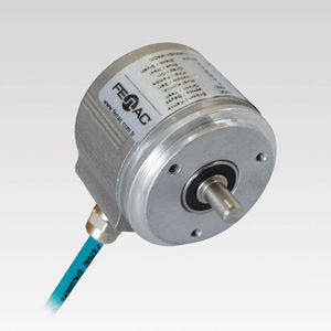 encoder rotativo incremental / con salida analógica / con árbol macizo / de brida