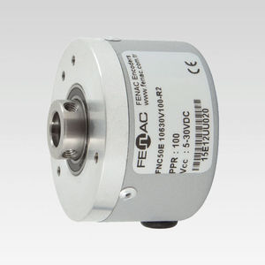 encoder rotativo incremental / con salida analógica / de eje hueco / reforzado