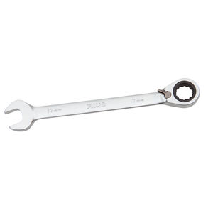 llave de carraca de acero / de cromo
