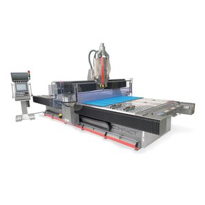 centro de mecanizado CNC 3 ejes / vertical / de pórtico / para aluminio