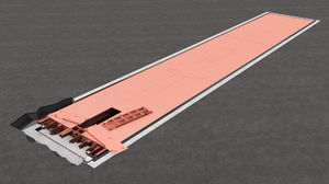 báscula puente de acero