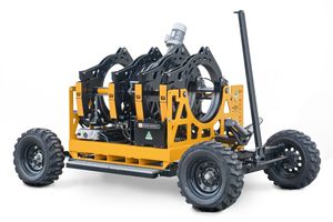 máquina de soldar a tope / AC / controlada por PLC / CNC