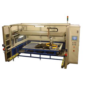 máquina de grapar para chapas de aluminio