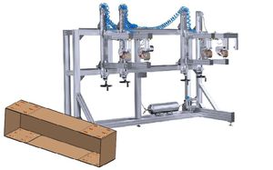 máquina de grapar neumática