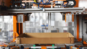 máquina formadora de bandejas automática