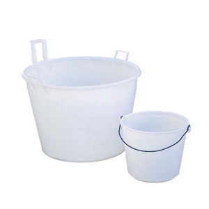 cubo de plástico