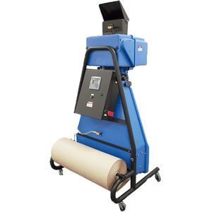 máquina de relleno papel arrugado