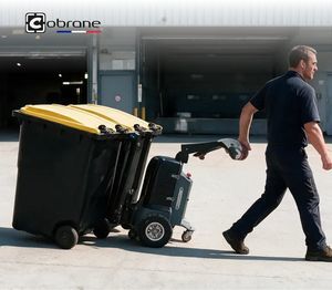 empujador/tirador de carga eléctrico alimentado por batería 1