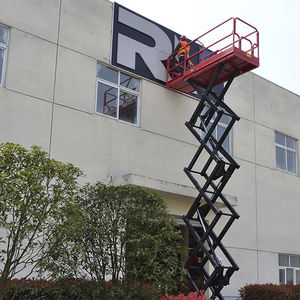 plataforma elevadora de tijera con ruedas