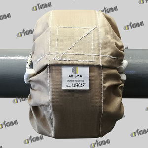 funda de protección / abrible / para tubos / fibra de vidrio