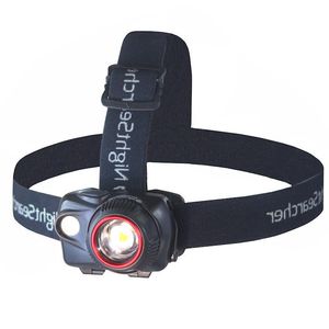 lámpara frontal LED / de flash intermitente / de trabajo / recargable