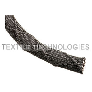 funda fibra de vidrio / de protección térmica / trenzada / para cables