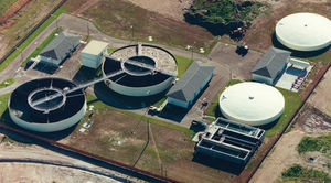 estación de tratamiento de aguas residuales biológica 1