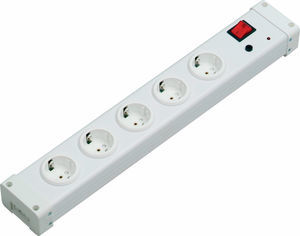 regleta con indicador luminoso