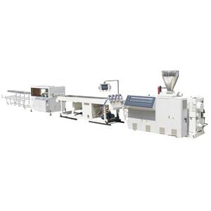 línea de producción de productos de material compuesto acero/polímero
