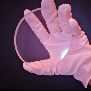 cristal de fluoruro de litio LiF 1