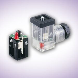 conector de alimentación eléctrica / DIN / rectangular / de tornillo