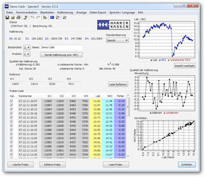 software de calibración