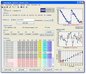 software de calibración