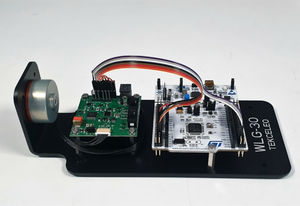 kit de evaluación para actuador piezoeléctrico