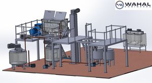 planta de producción de mantequilla