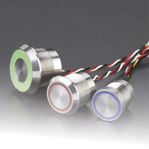 botón pulsador capacitivo