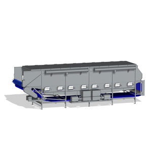 refrigerador de agua / para la industria agroalimentaria / de acero inoxidable