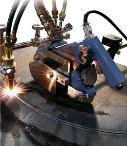 máquina de corte para metal / oxicombustible / multifunción / portátil