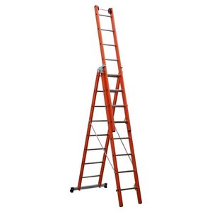 Escalera de mano de aluminio - TS series - CAGSAN LADDERS - corredera