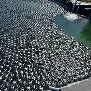 cubierta para balsa flotante