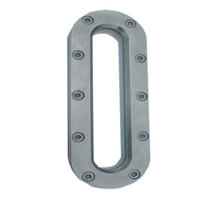 ventanilla de observación para recipientes / de acero inoxidable / de vidrio borosilicato / de acero al carbono