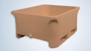 caja-palé de plástico