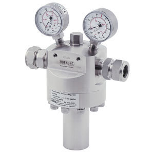 manorreductor de gas / de latón / de acero inoxidable / de precisión