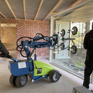 robot de instalación de vidrio autopropulsada 1
