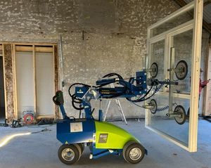 robot de instalación de vidrio autopropulsada 1