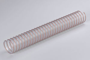 tubo flexible para polvo abrasivo / para productos a granel / de aspiración / de baja temperatura