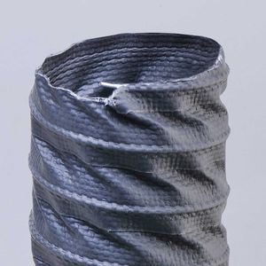 conducto de aire flexible / de tejido / de poliéster / de termoplástico