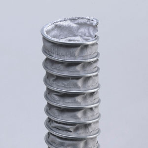 conducto de aire flexible / de tejido / de acero galvanizado / de hilo metálico