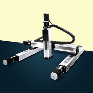 unidad lineal con motor lineal / de husillo de bolas / compacta / de precisión