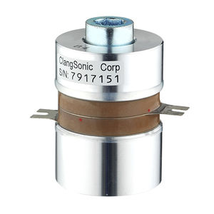 transductor de ultrasonidos piezoeléctrico