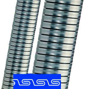 funda espiralada / para cables / para cables eléctricos / de acero galvanizado