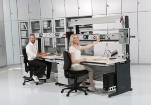 Carretilla de servicio - hera Laborsysteme GmbH - de laboratorio / de