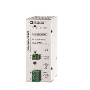 convertidor DC/DC en riel DIN / para redes telecom / ajustable