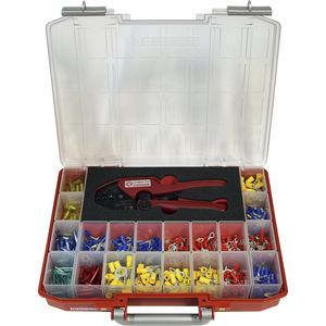 estuche con compartimentos
